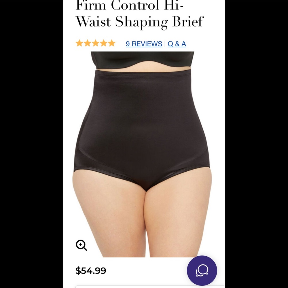 10x catherines firm control high waisted brief.